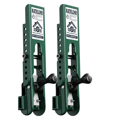 Miniatura 9 de Herramientas de instalación de revestimiento, kit de montaje de revestimiento para uso con revestimientos de madera/LP de 3/8 pulgadas, calibre