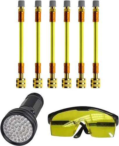 Miniatura 12 de Leak Saver Direct Inject - Sistema pequeño con tinte UV, sellador de fugas de refrigerante, detecta fugas grandes, ideal para la mayoría