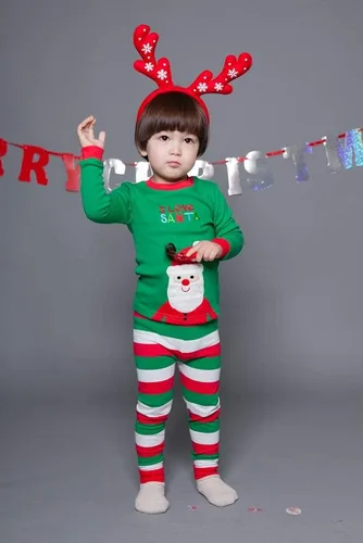 Miniatura 26 de VAENAIT BABY Infant Toddler Kids Adult Couple Family Matching Women Men Christmas Pjs Xmas Holiday Buffalo Plaid Pajama Set