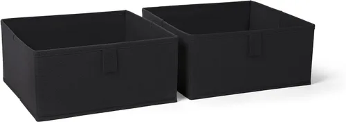 Miniatura 38 de RiverRidge Cajones de almacenamiento plegables con asas Organizador de almacenamiento Aqua Cube para armario, dormitorio y sala de juegos - Juego