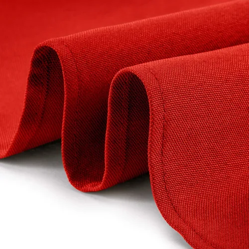 Miniatura 3 de Lann's Linens - Mantel rectangular de tela de poliéster de primera calidad para bodas, banquetes y restaurantes