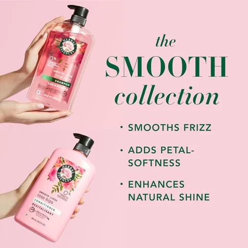 Miniatura 2 de Herbal Essences Juego de champú y acondicionador, rosa mosqueta, colección suave, sin parabenos, seguro para el color, cabello brillante con jojoba