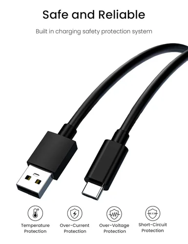 Miniatura 3 de [Paquete de 2] Cable USB-C tipo C compatible con Ray-Ban Estuche de carga para cargador de lentes inteligentes Meta (tipo C)