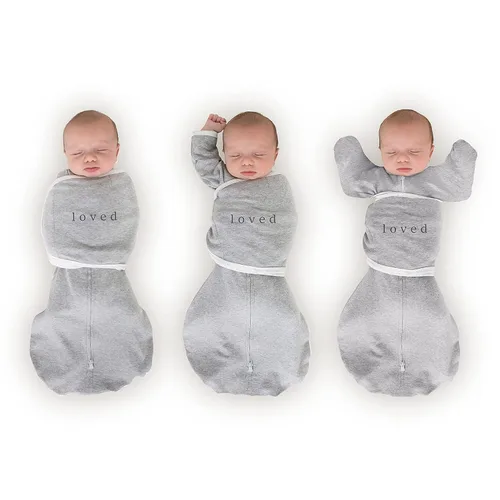 Miniatura 28 de SwaddleDesigns Saco de Envolver Omni de 6 Vías con Brazos Arriba para Recién Nacido, Más Opciones para Calmar el Reflejo de Moro, Mejora el Sueño