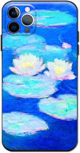 Miniatura 47 de Berkin Arts Funda de silicona compatible con iPhone 12 con protector de pantalla de flores ornamentales intrincadas rosas