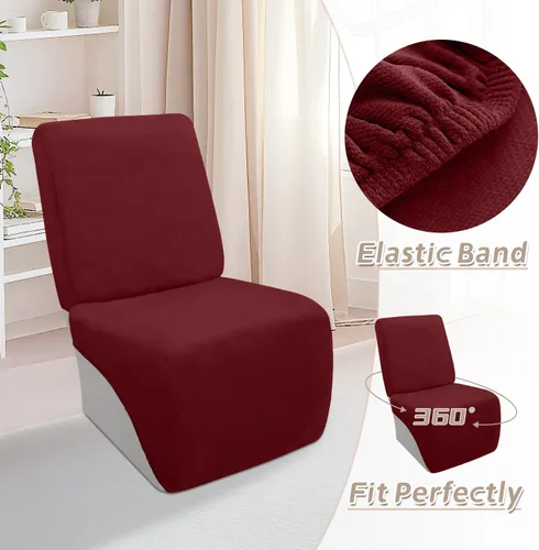 Miniatura 584 de Arfntevss Fundas de sofá seccional reclinable de terciopelo, Funda de sofá seccional de esquina para sofá reclinable, Funda elástica suave