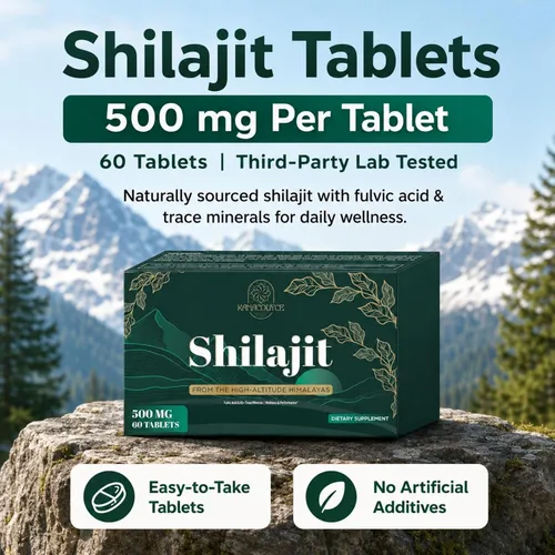 Miniatura 3 de 30,000 mg Shilajit Tabletas, Shilajit Himalayan Organic, con ácido fúlvico y más de 85 minerales traza, más eficaz que la resina y cápsulas