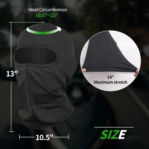 Miniatura 14 de LONGKING Pasamontañas de esquí, máscara facial de invierno para hombres y mujeres, esquí, snowboard, motocicleta, protección UV