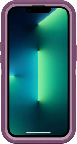 Miniatura 4 de OtterBox Funda para iPhone 13 Pro (SOLAMENTE) Defender Series Pro - Morado Feliz, sin protector de pantalla, resistente y duradera, con protección