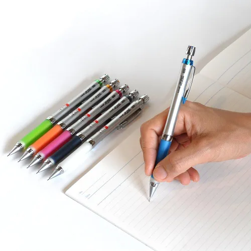 Miniatura 5 de Portaminas Pilot Uni Alpha-Gel fino, de 0.02", Negro