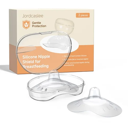 Protectores de Pezón para Amamantar Recién Nacido, Protectores de Contacto para el Pecho para Amamantar con Pezones Planos, Invertidos o Dificultad