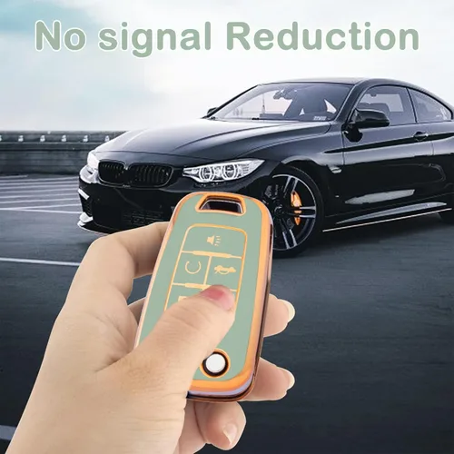 Miniatura 37 de XIYANG TRADE Funda para llavero Chevy con llavero, funda de TPU suave para llave de protección completa para Camaro Cruze Equinox Malibu Impala