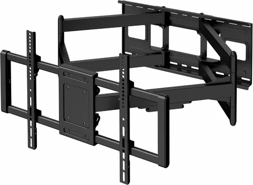 VIVO MOUNT-VW085L soporte de pared articulado para TV de pantalla grande de 43 a 85 pulgadas, para pantallas LCD LED planas y curvas, brazo largo
