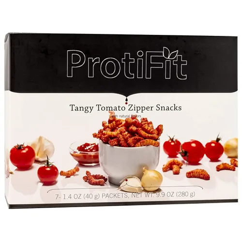 PROTIFIT - Bocadillos con cremallera de dieta alta en proteínas, 0.51 onzas de proteína, bajas en calorías, bajo en azúcar, bajas en grasas,
