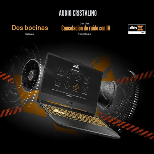 Miniatura 4 de ASUS TUF Gaming A15 - Laptop para juegos, pantalla FHD 16:9 de 144 Hz de 15.6 pulgadas, procesador AMD Ryzen™ 5 7535HS, NVIDIA® GeForce RTX™ 3050