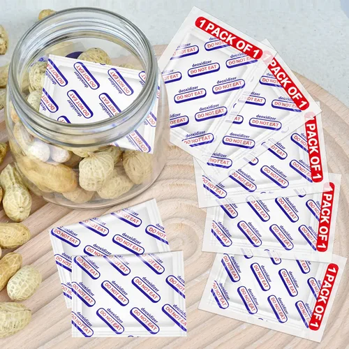 Miniatura 6 de Absorbentes de oxígeno para almacenamiento de alimentos, 300 cc (1 paquete de 1 paquete sellado al vacío individualmente, 100 paquetes totales)