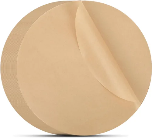 Miniatura 16 de Beasea Papel pergamino para freidora de aire de 11 pulgadas, 200 piezas de papel pergamino perforado blanco desechable para freidora de aire y cesta