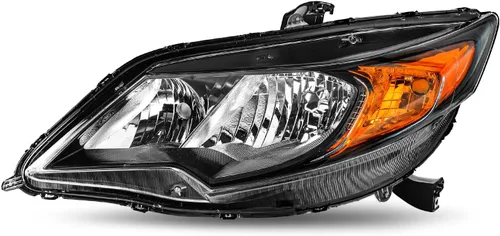 Miniatura 7 de JSBOYAT Repuesto de montaje de faros halógenos para Honda Civic 4Dr Sedan 2012-2015 Honda Civic 2Dr Coupe 2012-2013 estilo OE