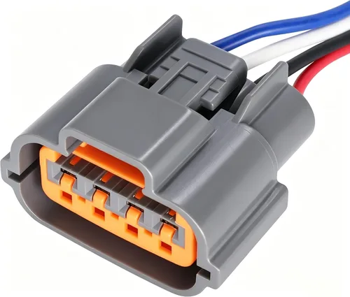 HiSport LR1110-709B Arnés de Enchufe de Reparación del Alternador - Conector Pigtail de 4 PIN Compatible con Nissan Murano Maxima, Mitsubishi Galant