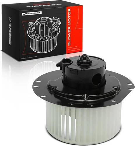 A-Premium Motor de ventilador delantero de calefactor HVAC con jaula de ventilador compatible con vehículos Ford - E-150, E-250, E-150/E-250/E-350