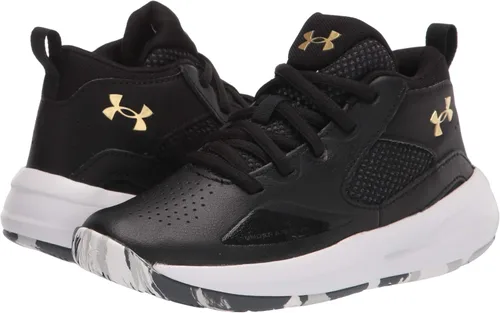 Miniatura 7 de Under Armour Tenis de baloncesto unisex para niños preescolares Lockdown 5, Negro