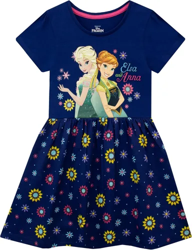 Disney Frozen Dress Girls Vestido de Anna y Elsa para niñas Vestidos de manga larga de Frozen para niñas