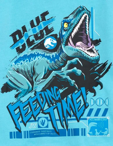Miniatura 4 de Jurassic World Dinosaurio T-Rex - Sudadera con capucha de forro polar para niños pequeños a grandes