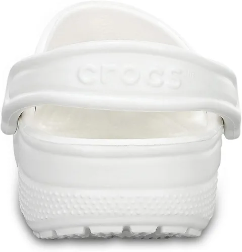 Miniatura 8 de Zuecos clásicos Crocs unisex para adulto, Blanco, 9 mujer/7 hombre