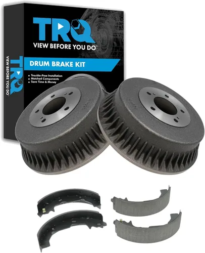 Miniatura 54 de Kit de tambor de freno y zapata ABS trasero TRQ Compatible con Subaru Forester Impreza