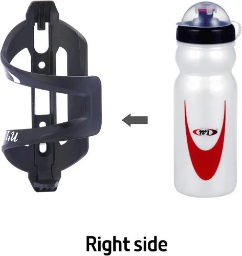 Miniatura 5 de N+1 Soporte ligero para botellas de bicicleta Jaula de botella de agua de bicicleta de carga lateral para bicicletas de carretera y bicicletas