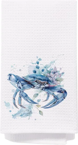 Miniatura 7 de SPBL&L Toallas de Cocina de Langosta - Decoración de Langosta, Toallas de Mano Náuticas para Baño, Toallas de Platos Costeras Náuticas de Playa