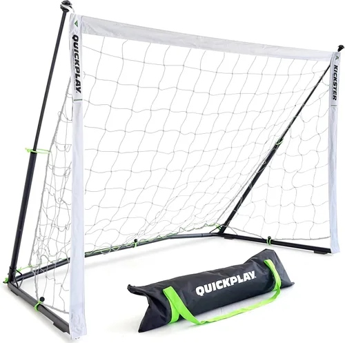 Miniatura 12 de Portería de fútbol portátil QUICKPLAY Kickster Elite Base pesada integrada para entrenamiento en césped artificial, suelos duros o césped natural