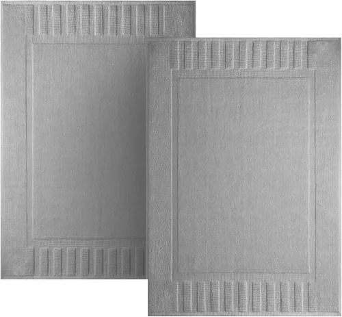 White Classic Juego de toallas de baño de lujo, algodón absorbente para hotel, spa, ducha/bañera (no es una alfombra de baño), 22 x 34 pulgadas,
