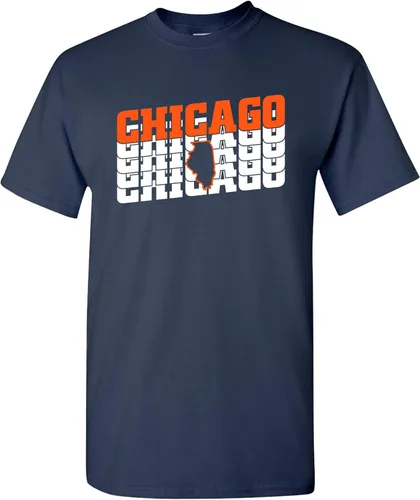 Miniatura 32 de UGP Campus Apparel Retro Repeat - Camiseta deportiva del orgullo de la ciudad Bosque Filadelfia