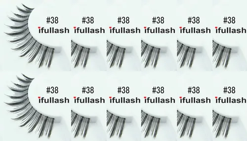 Miniatura 2 de #38, 12 pares de pestañas ifullash 100% cabello humano