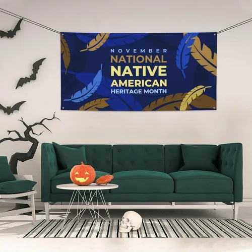 Miniatura 3 de Telones de fondo del mes de la herencia de los nativos americanos para fiestas de vacaciones, fondo de fotografía para interiores y exteriores