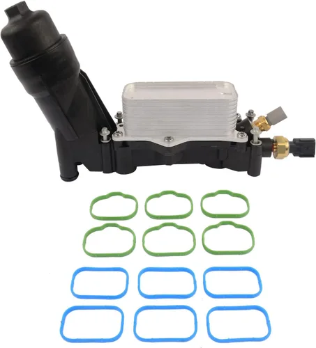5184304AE 5184294AC Reemplazo de la carcasa del filtro de aceite del enfriador de aceite del motor para Chrysler Jeep Dodge V6 3.6L 2011-2013