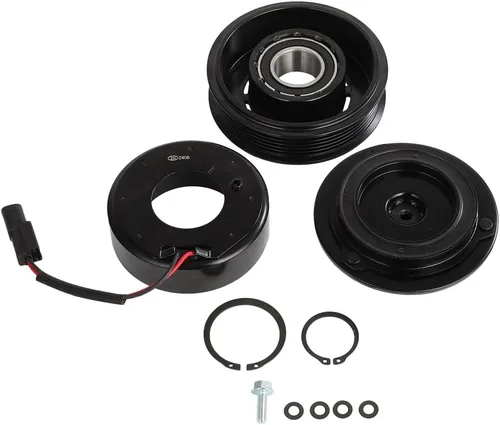 Miniatura 31 de cciyu Embrague del compresor del aire acondicionado para Ford Focus 2.0L 2000-2002 Asamblea de compresores de reparación de automóviles 57162 58162