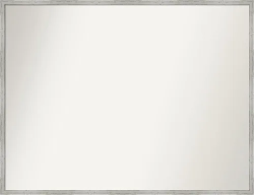 Miniatura 269 de Amanti Art Espejo de baño blanco para sobre el fregadero, 32 x 45 pulgadas, espejo de tocador rectangular blanco esbelto, marco de madera moderno