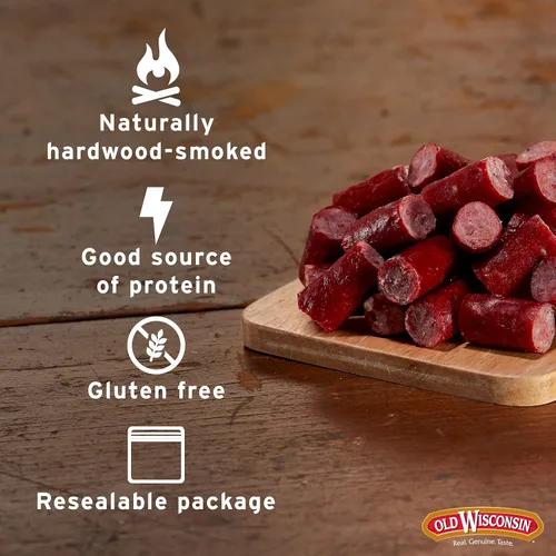 Miniatura 3 de Old Wisconsin Bites Tub, carne de res, 14 onzas