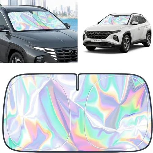 Miniatura 93 de Parasol para parabrisas Honda HR-V 2023-2025 – Cubierta plegable para parabrisas para accesorios HRV Protege el coche de los rayos solares