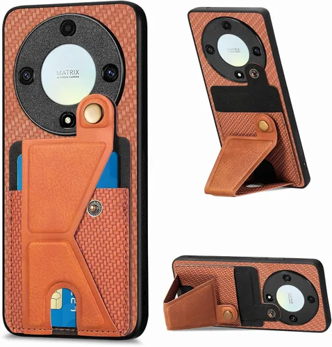 Miniatura 221 de Funda para Xiaomi Poco M5s 4G, Funda para Redmi Note 10 4G / Note 10S 4G / Note 11 SE (India) Funda de cuero PU ranuras para tarjetas Soporte