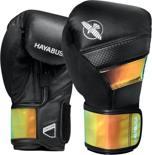Miniatura 6 de Hayabusa T3 - Guantes de boxeo para hombre y mujer, protección de muñeca y nudillos, cierre de velcro doble X, soporte de muñeca con férulas