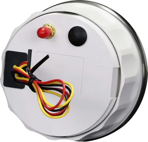 Miniatura 5 de MOTOR METER RACING W Pro 85mm 3-3/8" Velocímetro GPS Digital Odómetro 200 MPH/300 KMH Impermeable Dial Negro LED Blanco para Coche, Camión, Barco