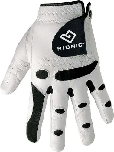 Miniatura 2 de Bionic Stable Grip - Guantes de golf clásicos para hombre (blanco, izquierdo)