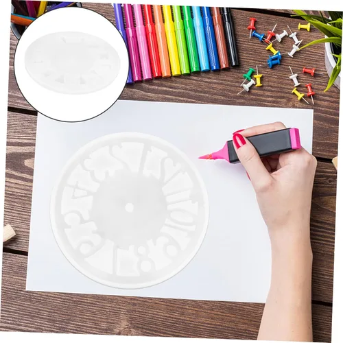 Miniatura 8 de DIY reloj 1pc molde de reloj para gelatinas moldes de silicona para resina epoxi s para resina epoxi joyería fundición s números fundición