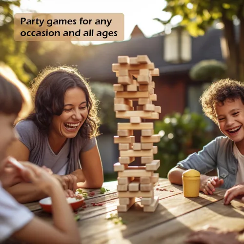 Miniatura 4 de 1step2dream Juego de torre de apilamiento español Juego de bloques bilingües para niños y adultos Perfecto para la familia, aula 54 comandos