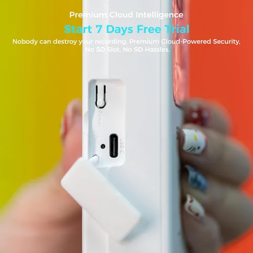 Miniatura 3 de SOVMIKU Vicohome - Timbre de video AI 2K y cámara de seguridad solar inalámbrica para exteriores, visión nocturna a color, audio bidireccional
