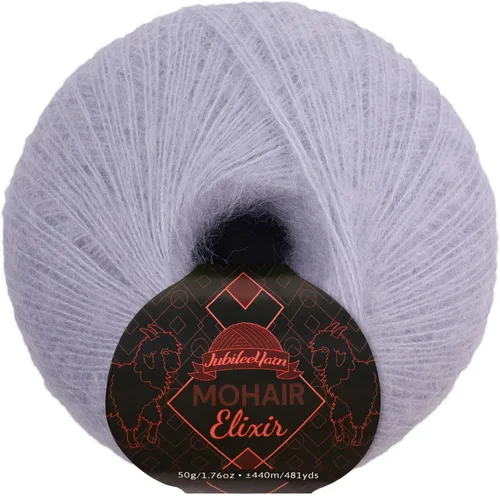 Miniatura 64 de JubileeYarn Mohair Elixir Yarn - 50g/Skein Baby Wool Blend - Cosmopolitan - 1 Skein