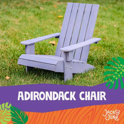 Miniatura 3 de Silla Adirondack de cedro Jack & June